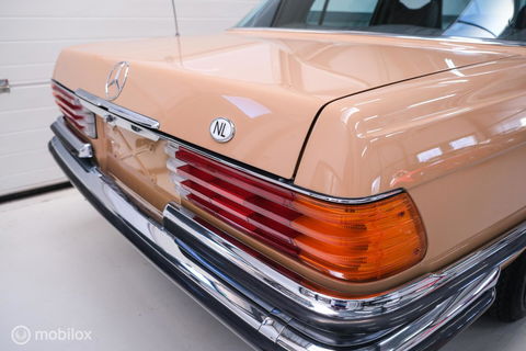 Mercedes-Benz S-Klasse 280 S W116 | uniek | 1e lak | Cruise control | schuifdak | verzamelaarsconditie |