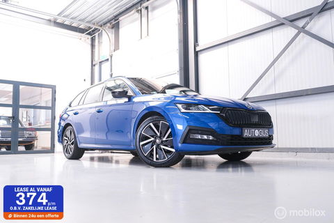 Škoda Octavia Combi 1.5 e-TSI Business Edition Plus | Racing Blue | Trekhaak | Virtual cockpit | LED | rijklaarprijs |
