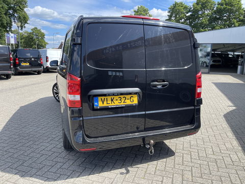 Mercedes-Benz Vito 116 CDI automaat Lang L2H1 / DC 5 persoons / vaste prijs rijklaar € 30.950 ex btw / lease vanaf € / bruin leer ! / airco / cruise / achterdeuren / trekhaak 2500 kg