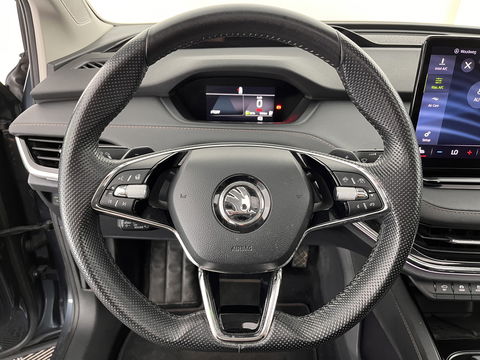 Škoda Enyaq iV 80 [ 3-Fase ] (INCL-BTW) *PANO | FULL-LEATHER | HEAD-UP | ADAPT.CRUISE | MEMORY-PACK | FULL-LED | DIGI-COCKPIT | BLIND-SPOT | NAVI-FULLMAP | KEYLESS | CAMERA | COMFORT-SEATS | KEYLESS | AMBIENT-LIGHT | 19'