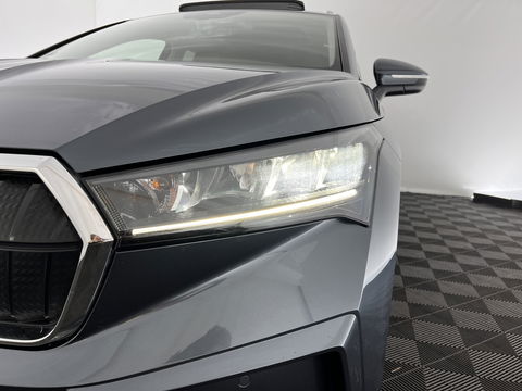 Škoda Enyaq iV 80 [ 3-Fase ] (INCL-BTW) *PANO | FULL-LEATHER | HEAD-UP | ADAPT.CRUISE | MEMORY-PACK | FULL-LED | DIGI-COCKPIT | BLIND-SPOT | NAVI-FULLMAP | KEYLESS | CAMERA | COMFORT-SEATS | KEYLESS | AMBIENT-LIGHT | 19'