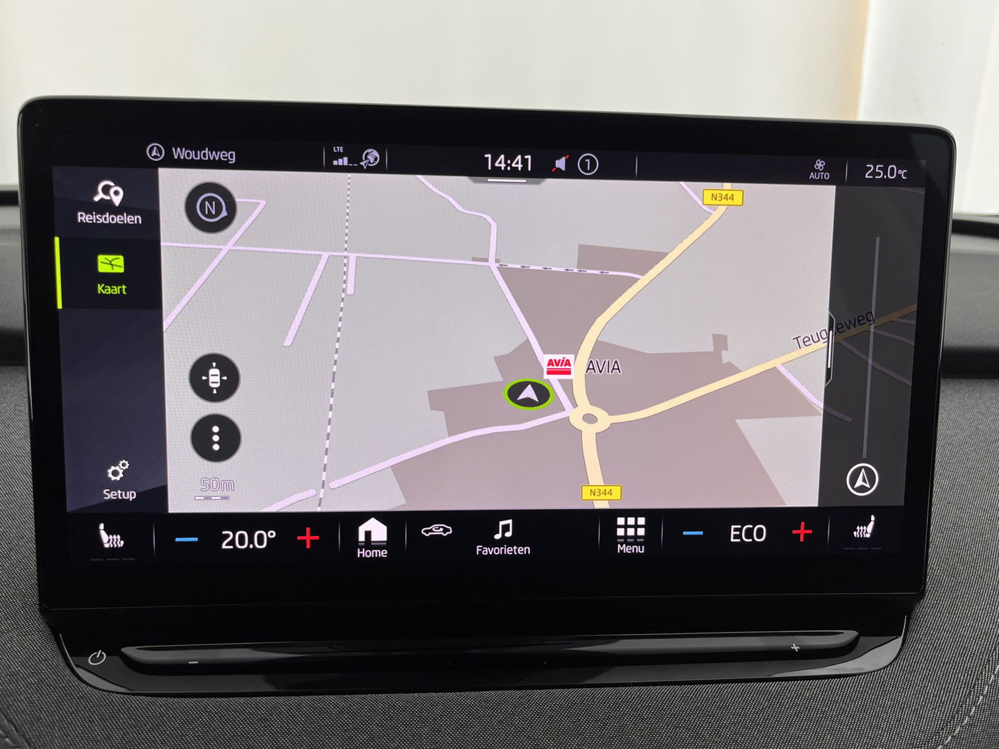 Škoda Enyaq iV 80 (INCL.BTW) *DIGI-COCKPIT | FULL-LED | 1/2LEATHER | BLINDSPOT | CAMERA | NAVI-FULLMAP | DAB+ | KEYLESS | 19''ALU*