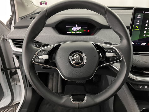 Škoda Enyaq iV 80 (INCL.BTW) *DIGI-COCKPIT | FULL-LED | 1/2LEATHER | BLINDSPOT | CAMERA | NAVI-FULLMAP | DAB+ | KEYLESS | 19''ALU*