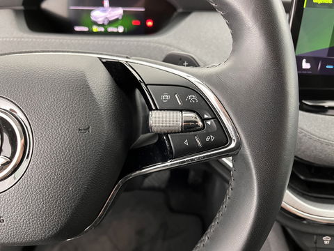 Škoda Enyaq iV 80 (INCL.BTW) *DIGI-COCKPIT | FULL-LED | 1/2LEATHER | BLINDSPOT | CAMERA | NAVI-FULLMAP | DAB+ | KEYLESS | 19''ALU*
