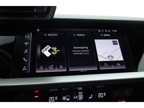 Audi A3 Sportback 45 TFSI e S edition Competition | S Line | Kuipstoelen | B&O | Keyless | Adapt. Cruise | Matrix | 18'' |