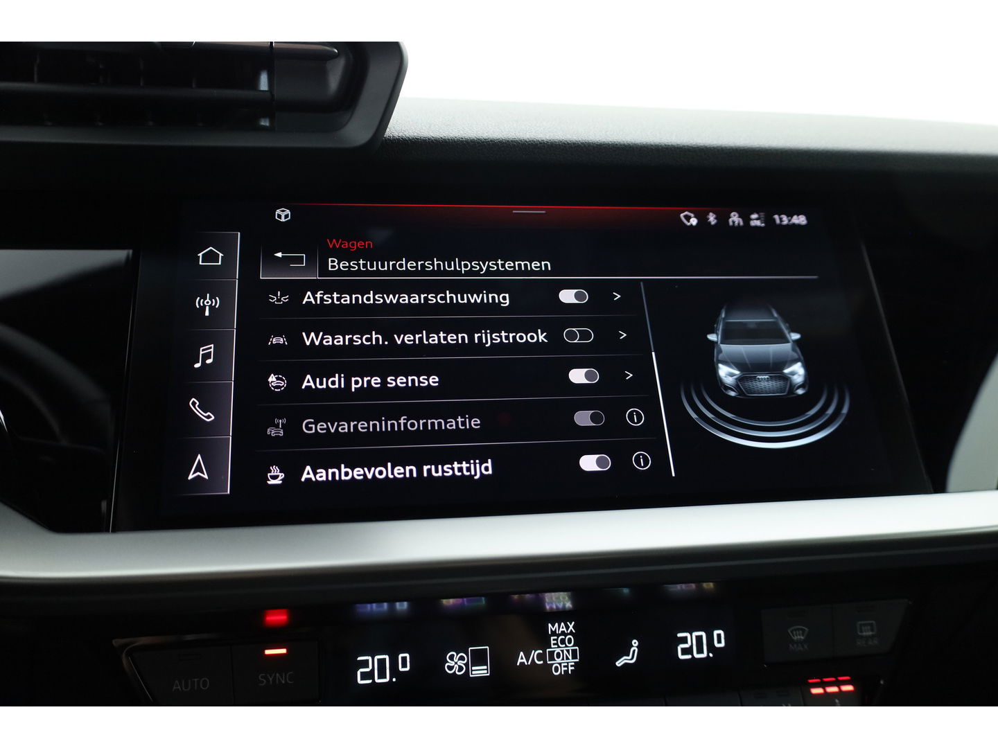 Audi A3 Sportback 45 TFSI e S edition Competition | S Line | Kuipstoelen | B&O | Keyless | Adapt. Cruise | Matrix | 18'' |