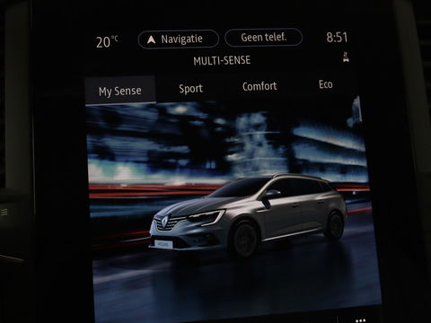 Renault Mégane 1.3 TCe Bns Ed. One | Leder | Stoel & Stuurverwarming | Trekhaak | Head-up | Adaptive cruise | Camera | BOSE | Climate control