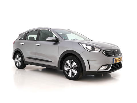 Kia Niro 1.6 GDi Hybrid ExecutiveLine Aut. *LEATHER-FABRIC | NAVI-FULLMAP | KEYLESS | CAMERA | COMFORT-SEATS | DIGI-COCKPIT | LANE-ASSIST | ECC | CARPLAY | PDC | 16''ALU*