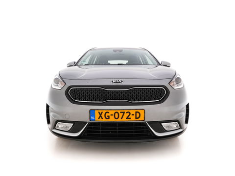 Kia Niro 1.6 GDi Hybrid ExecutiveLine Aut. *LEATHER-FABRIC | NAVI-FULLMAP | KEYLESS | CAMERA | COMFORT-SEATS | DIGI-COCKPIT | LANE-ASSIST | ECC | CARPLAY | PDC | 16''ALU*