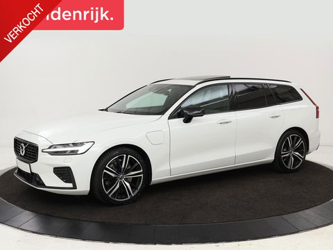 Volvo V60 2.0 T6 Recharge AWD R Design | Panoramadak | Trekhaak | Stoel & stuurverwarming | Carplay | Navigatie | Full LED