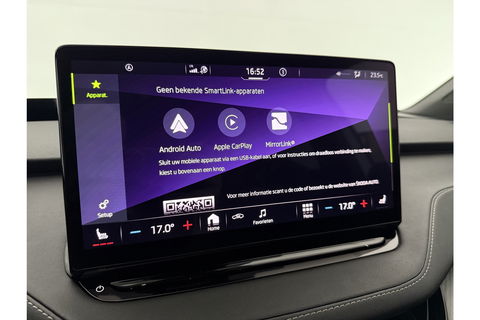 Škoda Enyaq 80 Sportline | ELEKTRISCH | 204PK Pano Sfeer Carplay Head up Display LED Trekhaak Virtual Navi Clima Cruise 21"LMV PDC