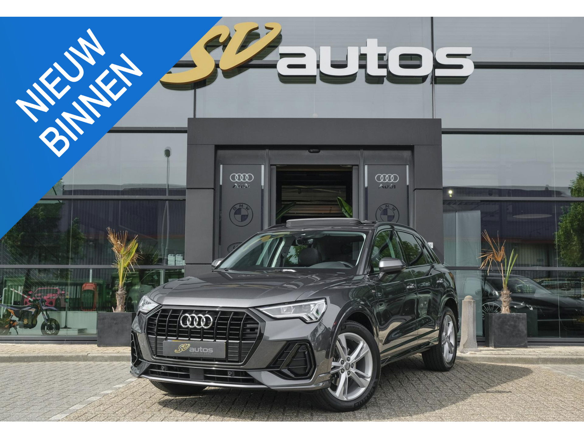 Audi Q3 35 TFSI 150pk S-line Panoramadak *BTW* Virtual cockpit Trekhaak Camera Sportstoelen Navigatie