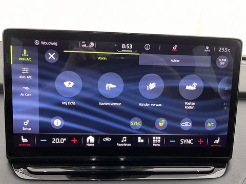 Škoda Enyaq iV 80 Luxus [ 3-Fase ] (INCL-BTW) *PANO | LUXURY-LEATHER | HEAD-UP | ADAPTIVE-CRUISE | MEMORY-PACK | FULL-LED | DIGI-COCKPIT | BLIND-SPOT | NAVI-FULLMAP | KEYLESS | CAMERA | HEATED-SPORTSEATS | KEYLESS | 19"ALU*