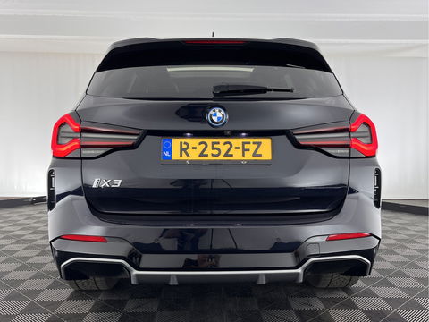 BMW iX3 High Executive Shadow-line-Plus-Pack 80 kWh [ 3-Fase ] (INCL-BTW) *PANO | LUXURY-LEATHER | FULL-LED | MEMORY-PACK | HEAD-UP | ADAPTIVE-CRUISE | TOPVIEW | HARMAN/KARDON-AUDIO | BLIND-SPOT | SPORT-SEATS | DAB+ | CARPLAY | KEYLESS | 20''ALU*