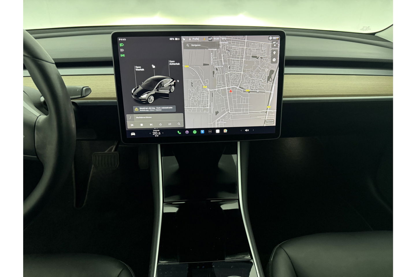 Tesla Model 3 Long Range AWD 75 kWh 360Camera 351PK Autopilot Pano Memory LED Cruise Clima 19"LMV Navi PDC Stoelverwarming
