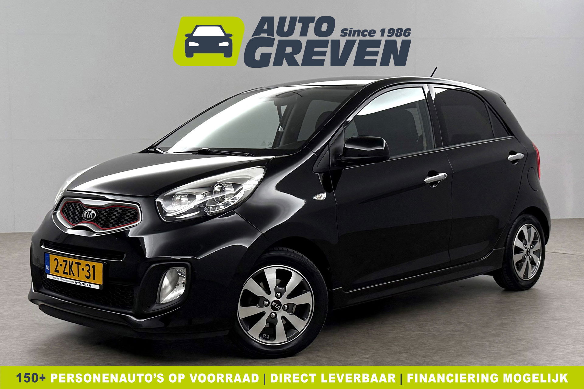 Kia Picanto 1.0 CVVT X-treme Clima LED Navigatie Leder 14"LMV