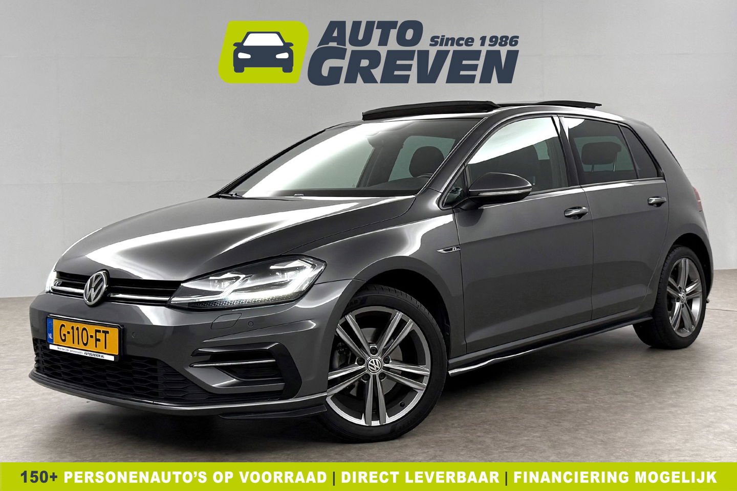 Volkswagen Golf 1.5 TSI 3x R-line 150PK DSG Pano LED Virtual ACC Camera Clima Navi 17"LMV PDC