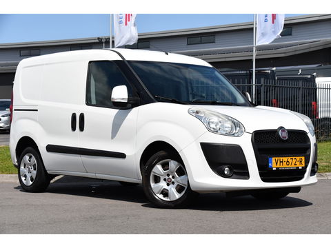 Fiat Dobló Cargo 1.3 MultiJet SX Sensoren, Airco, Trekhaak, 90PK, radio, Uniek!