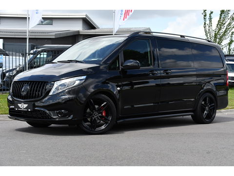 Mercedes-Benz Vito 114 CDI Lang DC Black Edition Camera, Cruise, Carplay, 190PK, Automaat, 2 x Schuifdeur, Leder, LED, Uniek!