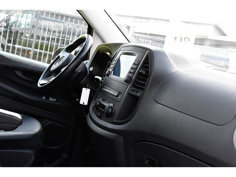 Mercedes-Benz Vito 114 CDI Lang DC Black Edition Camera, Cruise, Carplay, 190PK, Automaat, 2 x Schuifdeur, Leder, LED, Uniek!