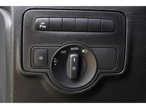Mercedes-Benz Vito 114 CDI Lang DC Black Edition Camera, Cruise, Carplay, 190PK, Automaat, 2 x Schuifdeur, Leder, LED, Uniek!