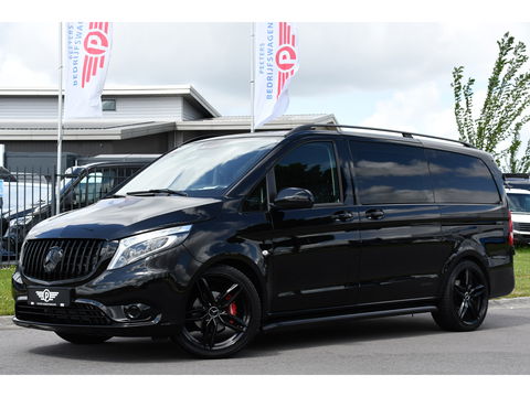 Mercedes-Benz Vito 114 CDI Lang DC Black Edition Camera, Cruise, Carplay, 190PK, Automaat, 2 x Schuifdeur, Leder, LED, Uniek!