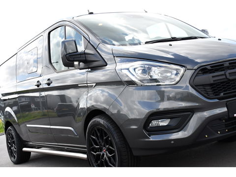 Ford Transit Custom 320 2.0 TDCI L2H1 Raptor Edition DC Limited Camera, Cruise, Sensoren, 130PK, Automaat, Multimedia, Stoelverwarming, 2 x Schuifdeur, Uniek!