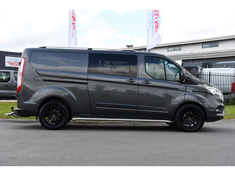 Ford Transit Custom 320 2.0 TDCI L2H1 Raptor Edition DC Limited Camera, Cruise, Sensoren, 130PK, Automaat, Multimedia, Stoelverwarming, 2 x Schuifdeur, Uniek!