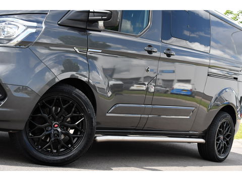 Ford Transit Custom 320 2.0 TDCI L2H1 Raptor Edition DC Limited Camera, Cruise, Sensoren, 130PK, Automaat, Multimedia, Stoelverwarming, 2 x Schuifdeur, Uniek!