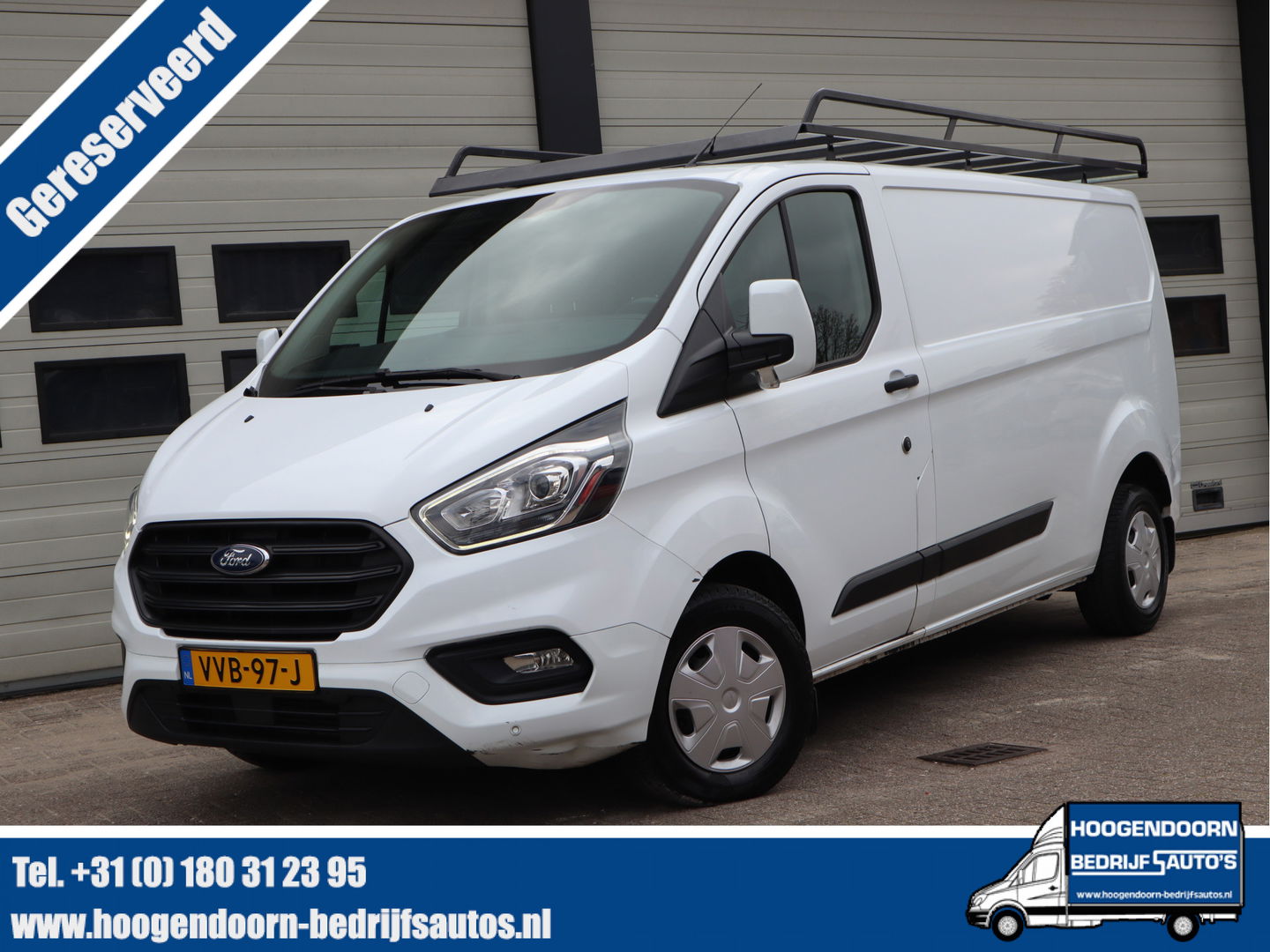 Ford Transit Custom 2.0 TDCI 130pk Euro 6 - L2 Lang - Trekhaak - Imperiaal