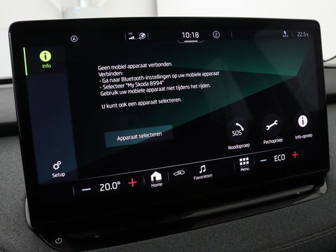 Škoda Enyaq iV 60 | Trekhaak | Camera | Sfeerverlichting | Carplay | Full LED | Navigatie | Cruise control | Bluetooth | Parkeerhulp | DAB