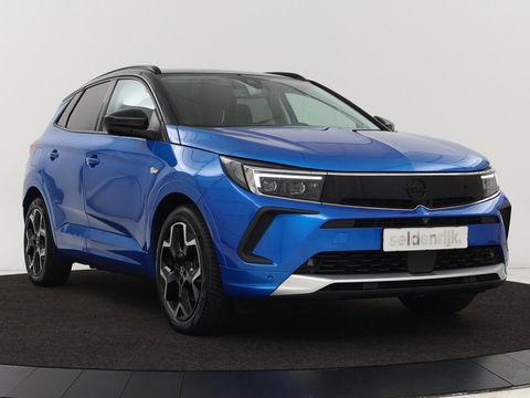 Opel Grandland 1.6 Turbo Hybrid Ultimate | Stoelventilatie | Nachtzicht | Leder | Adaptive cruise | 360 camera | Carplay | Matrix LED | Park Assist | Stoelverwarming | Keyless | Navigatie | PHEV