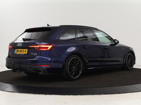 Audi A4 45 TFSI quattro Sport S line Black Edition | Leder | Trekhaak | 360 camera | Virtual Cockpit | Matrix LED | Navigatie | Sportstoelen | Park Assist | Climate control