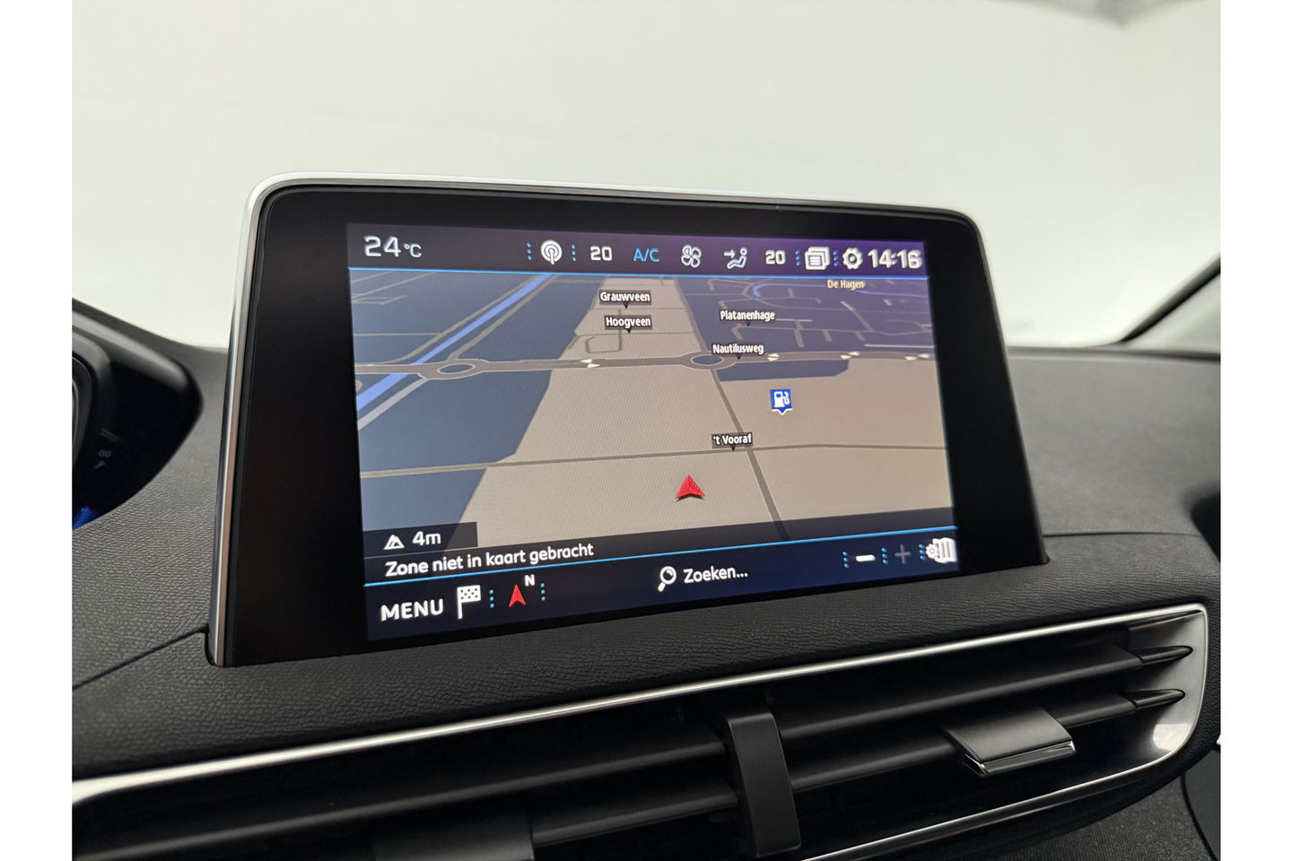 Peugeot 5008 1.2 PureTech 7p 360 Camera Pano Sfeerverl. LED Virtual Carplay Cruise Clima Navi Leder PDC 19"LMV