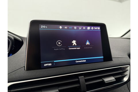Peugeot 5008 1.2 PureTech 7p 360 Camera Pano Sfeerverl. LED Virtual Carplay Cruise Clima Navi Leder PDC 19"LMV