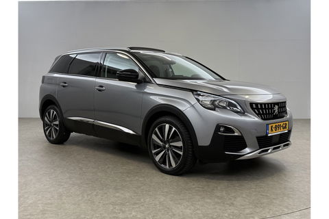 Peugeot 5008 1.2 PureTech 7p 360 Camera Pano Sfeerverl. LED Virtual Carplay Cruise Clima Navi Leder PDC 19"LMV