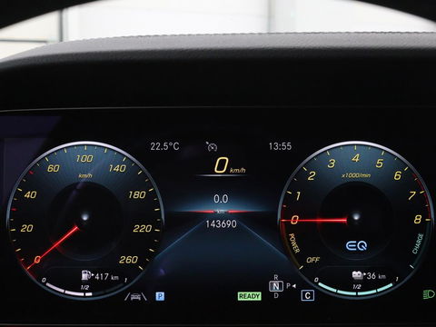 Mercedes-Benz E-Klasse 300e Business Solution AMG | Leder | Trekhaak | Stoelverwarming | 360 camera | Carplay | Sfeerverlichting | Matrix LED | Keyless | Navigatie