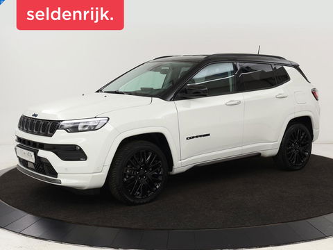 Jeep Compass 4xe 240 Plug-in Hybride Electric S | Leder | Stoel & stuurverwarming | Camera | Adaptive cruise | Carplay | Navigatie