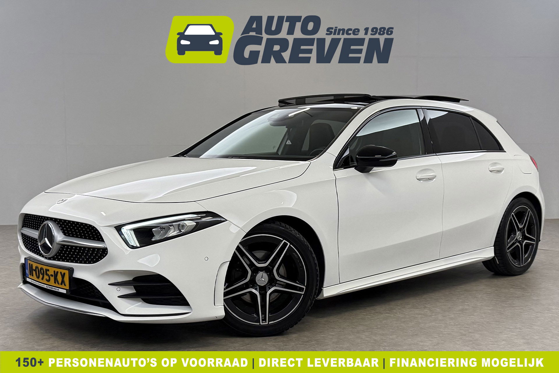 Mercedes-Benz A-Klasse 200 AMG 164PK Pano Camera Sfeerverl. LED Virtual Navi Clima Cruise PDC 18"LMV