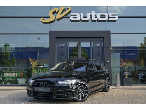 Audi S6 Avant 4.0 TFSI V8 450pk Panoramadak Supersportstoelen B&O 3d Luchtvering Matrix led Black pack