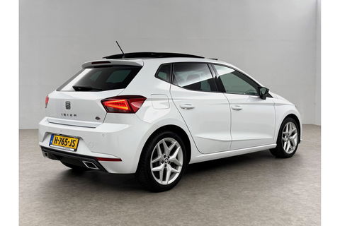 SEAT Ibiza 1.0 TSI FR Pano Beats Camera Carplay Clima Cruise LED Navigatie PDC 17"LMV