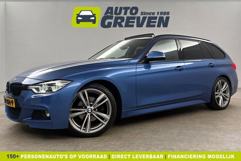 BMW 3-serie 320d High Executive M-Sport 191PK Pano Leder LED 19"LMV Clima Cruise Navi PDC Stoelverwarming