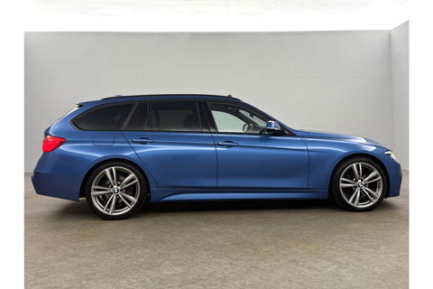 BMW 3-serie 320d High Executive M-Sport 191PK Pano Leder LED 19"LMV Clima Cruise Navi PDC Stoelverwarming