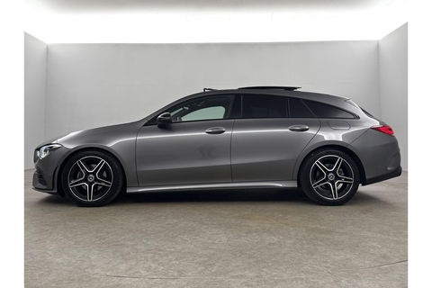 Mercedes-Benz CLA-Klasse 180 AMG Pano LED Sfeerverl. Camera Memory Carplay Virtual Clima Cruise Navi PDC 18''LMV