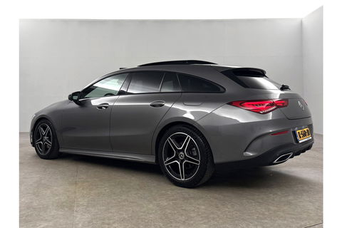 Mercedes-Benz CLA-Klasse 180 AMG Pano LED Sfeerverl. Camera Memory Carplay Virtual Clima Cruise Navi PDC 18''LMV
