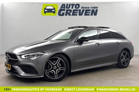 Mercedes-Benz CLA-Klasse 180 AMG Pano LED Sfeerverl. Camera Memory Carplay Virtual Clima Cruise Navi PDC 18''LMV
