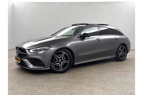 Mercedes-Benz CLA-Klasse 180 AMG Pano LED Sfeerverl. Camera Memory Carplay Virtual Clima Cruise Navi PDC 18''LMV