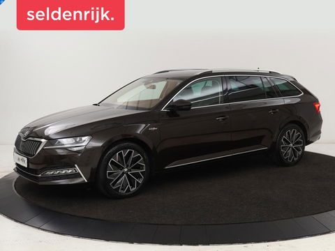 Škoda Superb 1.4 TSI iV Laurin & Klement | Leder | Trekhaak | Adaptive cruise | Stoelverwarming | Canton Sound | Navigatie | Memory | Full LED | Keyless | Carplay | PHEV