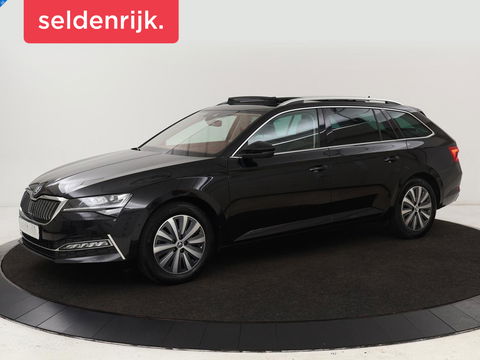 Škoda Superb 1.4 TSI iV Business Edition Plus | Panoramadak | Stoelverwarming | Leder/Alcantara | Adaptive cruise | 360 camera | Massage | Memory | Navigatie | Carplay | Achterbankverwarming | Canton | PHEV