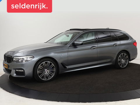 BMW 5 Serie 540d xDrive M Sport | Panoramadak | Head-Up | Adaptive cruise | Carplay | Alcantara | Harman/Kardon | Stoelverwarming | Trekhaak | Sfeerverlichting